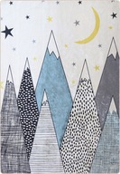 Koberec pre deti KIDS 2-1923 Tipi Mountains 120x180 cm