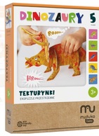 PUZZZLE 5V1 3D PRIESTOROVÉ EKO PUZZZLE PRE DETI DINOSAURY 3+ MUDUKO