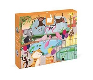 Senzorické puzzle 20 dielikov Výlet do zoo, Janod