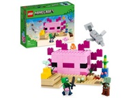 LEGO Minecraft Dom Axolotl 21247