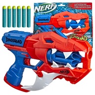 NERF DINOSQUAD LAUNCHER RAPTOR SLASH GUN DINOSAUR + 6 ŠÍPKY SADA