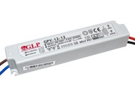 LED ZDROJ 12V 12W IP67 GLP GPV-12-12 Záruka 3 roky