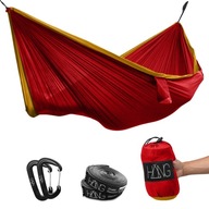 Camping Red Hammock HANG 300x170 cm 200kg