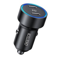 Nabíjačka do auta Choetech C0054 36W 2x USB-C