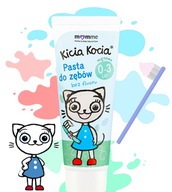 MOMME Mint zubná pasta 0-3 roky KICIA KOCIA