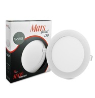 LED zápustné svietidlo MARS 22cm okrúhle biele 18W 1000lm 3000K