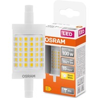 R7s LED žiarovka FILAMENT 78mm 12W = 100W 2700K OSRAM