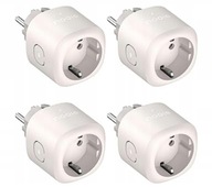 4x WIFI ZÁSUVKA Tuya SMART TIMER HODINKOVÝ METER Smart Plug