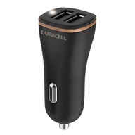 Nabíjačka do auta 2xUSB 30W Duracell (čierna)