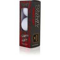 Golfové loptičky VOLVIK POWER SOFT (biele, 3 ks)