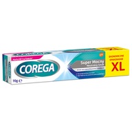 Corega Super Strong Neutral Taste Fixačný krém na zubné protézy bez obsahu zinku 70 g