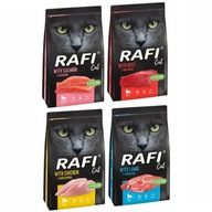 RAFI Cat MIX suché krmivo pre mačky 4x 1,5 kg