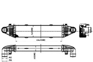 INTERCOOLER MERCEDES C-CLASSE 07-, GLK 08- CDI NRF