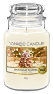 Yankee Candle Vianočná veľká sviečka 623g Spun Sugar Flurries Christmas