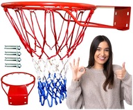 BASKETBALOVÝ PRSTEŇ, KOŠÍK NA HRY, SIEŤ, 45 cm