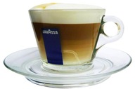 LAVAZZA - Sklenená šálka + podšálka - 150 ml