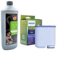 Saeco Philips filter CA6903 + odvápňovací prostriedok 1000 ml