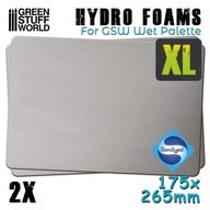 Green Stuff Wet Palette Hydro Foams XL x2