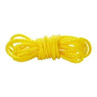 Točené polypropylénové lano Diall 8 mm x 50 m žlté