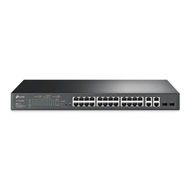 Prepínač SL2428P Smart 24PoE+ 2GE 2SFP