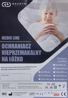 Vodeodolná podložka pod matrac na opakované použitie 100x140 cm