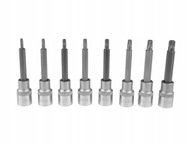 ZÁSUVKY TORX 1/2'' T20-T50 RAIL KPL RICHMANN