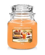 Farm Fresh Peach - Yankee Candle - stredná sviečka