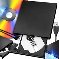 EXTERNÁ USB CD mechanika DVD PRE PREHRÁVAČ PRENOSNÉHO POČÍTAČA REKORDÉR