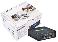 Aktívny rozdeľovač HDMI 1x2 4K FULL HD