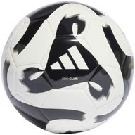 Adidas Tiro Club bielo-čierna futbalová lopta HT2430 R. 5