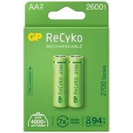 Batéria AA / R6 GP ReCyko 2700 Series 2600mAh - 2ks