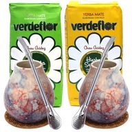 Yerba Mate Verdeflor set 2x 500g 1kg PRE DVOCH