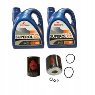 SUPEROL CC OIL 10L + PALIVOVÝ FILTER + FILTER PP4.9