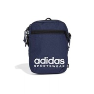 Taška Adidas Navy Blue Messenger, priestranná, nastaviteľný popruh, JE6707