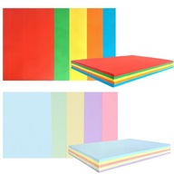 Farebný papier A4 x 500 listov Živé + Pastel