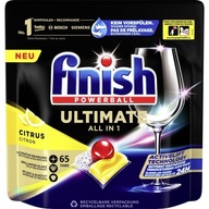 Finish Ultimate kapsule do umývačky riadu Citrus 65 ks