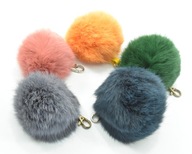 KEYRING - kožušinový pompon