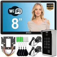 VIDEO DOMÁCI TELEFÓN 5TECH 8" WiFi APLIKÁCIA ČÍTAČKA TUYA VERUS ONE 84213 ENCRYPTOR