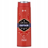 Old Spice Shampoo 3v1 sprchový gél pre mužov 400ml Captain