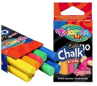 COLORINO BEZPRACHOVÁ FAREBNÁ CHALK 10 KS