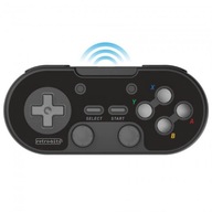 Retro-Bit Legacy16 2,4 GHz v2 Onyx Wireless Pad SNES + Switch + PC