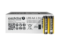 DARČEKY ZADARMO# BATÉRIA LR6 AA 1,5V ALKALICKÁ EVERACTIVE INDUSTRIAL 40 ks.