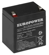 BATÉRIA AGM VRLA EUROPOWER EV 12V 7Ah T2 Faston 250 APC RBC UPS