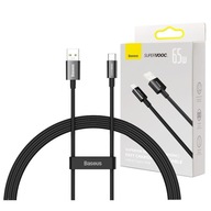 Kábel Baseus USB na USB-C SUPERVOOC 480 Mbps 65 W 2 m