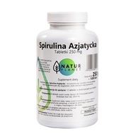 Natur Planet Spirulina 100% riasa 250 mg, 1000 tabliet