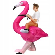 Nafukovací kostým Flamingo na Halloween