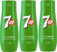 SODASTREAM Súprava koncentrátov 3 x 7UP 440ml