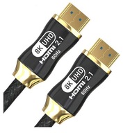 Vysokorýchlostný kábel HDMI 2.1 8K 60Hz 4K 120Hz UHD 1m