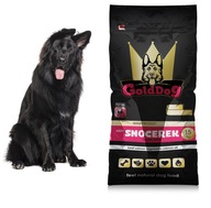 GOLDDOG Snocerek suché krmivo pre pastierskych psov 15kg hovädzí losos