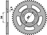 Pbr zadné ozubené koleso 47 F Rieju Rs 50 Evolution 420